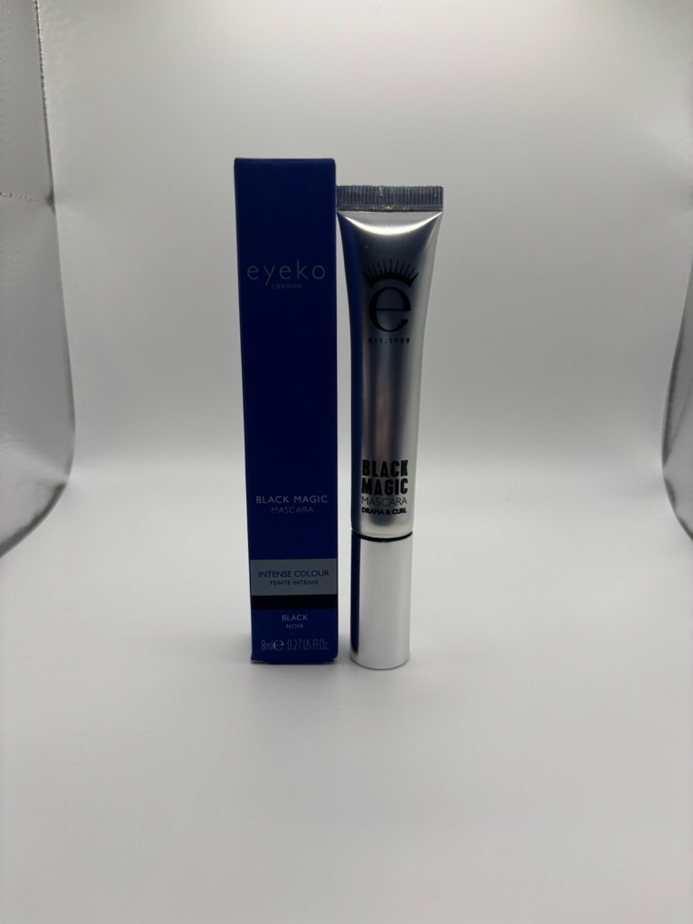 Eyeko London Black Magic Mascara Drama & Curl Intense Colour Black 8ml NIB - Picture 3 of 8